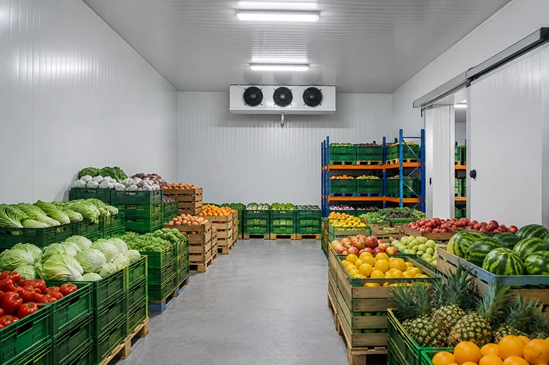 PU Panels for Fruit & Vegetable Cold Storage