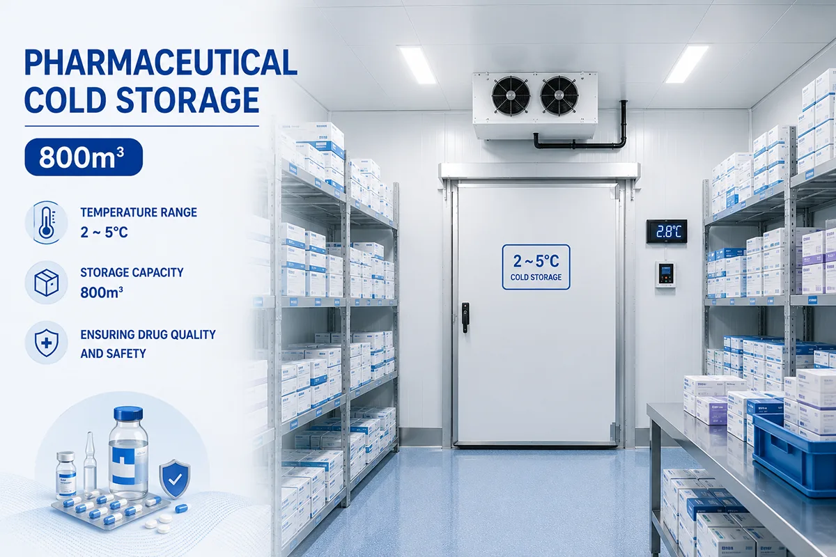Pharmaceutical Cold Storage Project