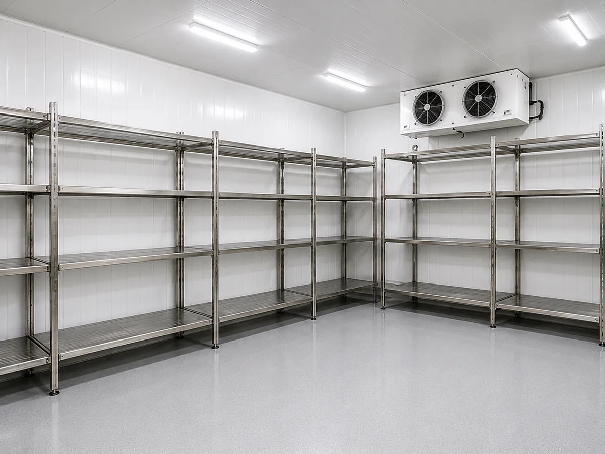 Chiller Room Shelving